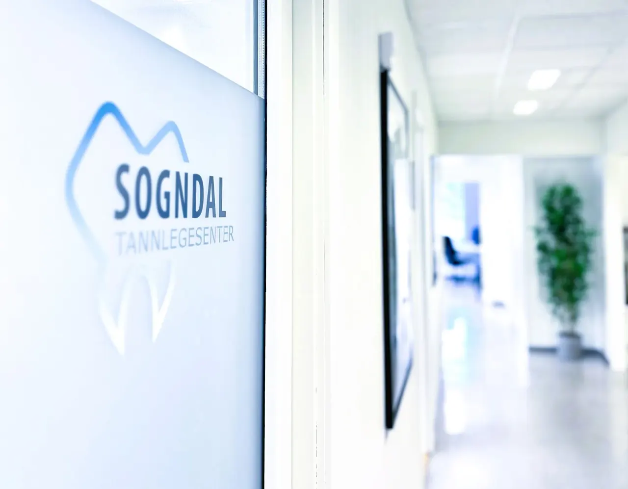 Resepsjonen hos Sogndal Tannlegesenter